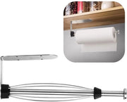 Sostegno cucina con ammortizzazione - acciaio inossidabile - argento