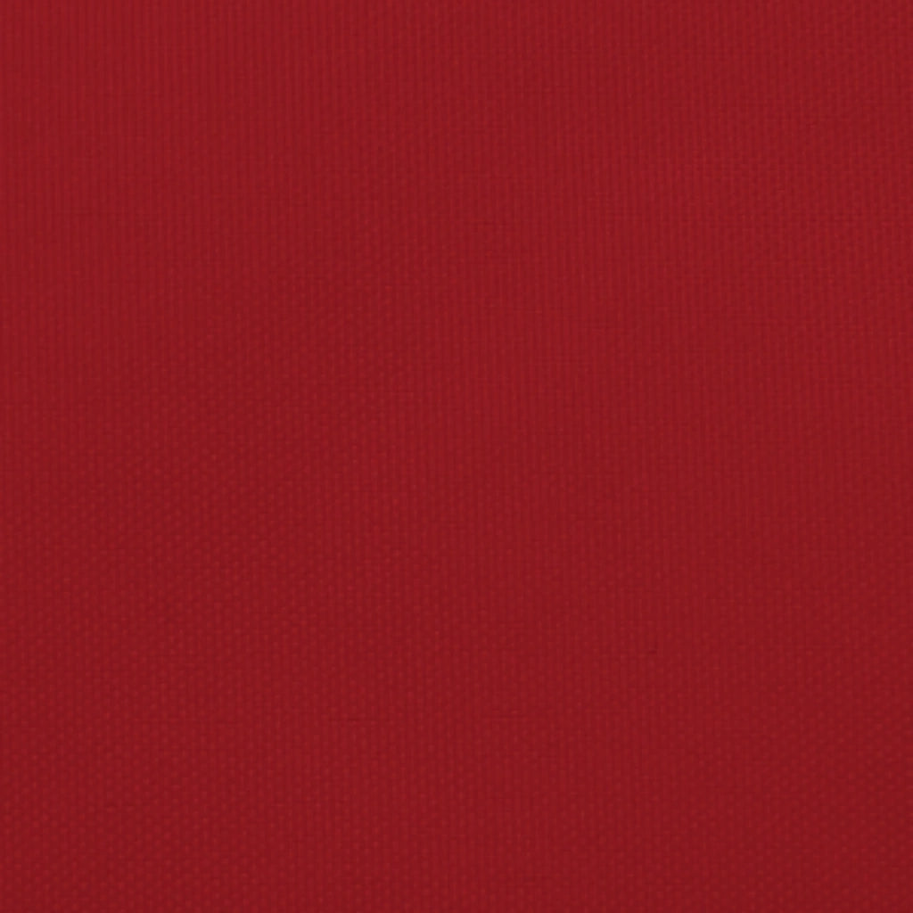 Vela Ombreggiante-Parasole a vela Tessuto Oxford Rettangolare 2x2,5 m Rosso