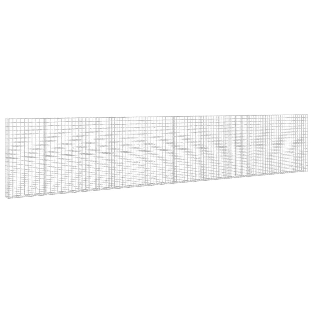 Gabione con Filo da 3,5 mm e Rete da 10x10 cm 1050x30x200 cm 3463263