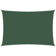 Parasole a vela | Telo Ombra | Vela da ombra Oxford Rettangolare 3x5 m Verde Scuro
