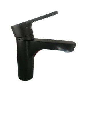 Rubinetto miscelatore lavabo bagno nero opaco