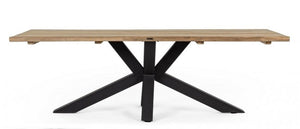 Tavolo 240x100x77h cm Ramsey Nero