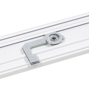 VIEWTEX Binario per pannello giapponese bianco 191 cm - Made in Europe - 5 anni di garanzia