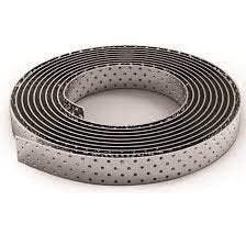 Piattina acciaio nastro forato h .60 x sp.2,0 1mq