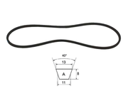 Cinghia trapezoidale sezione A modello A20 ad A63 40Acirc;° 13mm 8mm 11mm - 64083