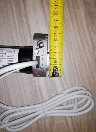 Motore per tende da sole con telecomando e manovra di soccorso 50 Nm - 100Kg - Per rullo ogiva tondo diametro 78mm