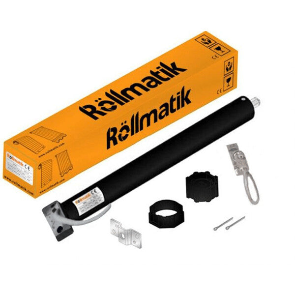 Motore per tende da sole con telecomando e manovra di soccorso 50 Nm - 100Kg - Per rullo ogiva tondo diametro 70mm