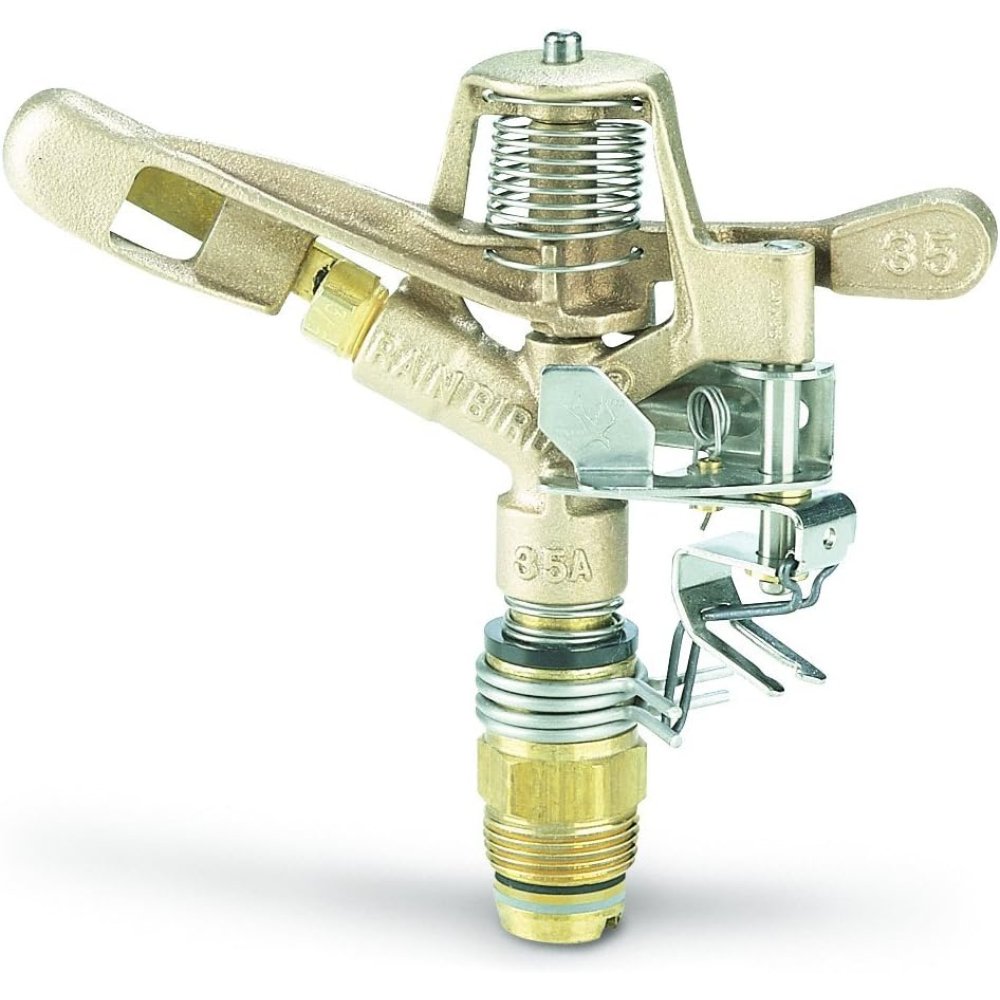 Rain bird 35adjtntb - spruzzatore d ottone d impatto, modello re