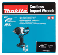 AVVITATORE AD IMPULSI 1/2" 1050nm MAKITA 18v - DTW1004Z