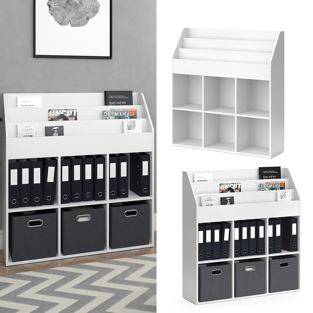 Vicco Libreria bambini Bianco 107.2 x 114.2 cm
