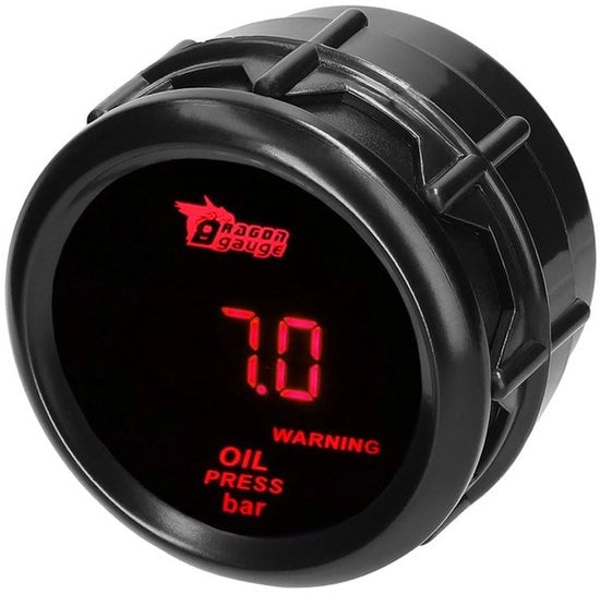 Pompa Olio Digitale - Alta Precisione - Segnalazione Rischio - Misuratore Olio Universale - Adatto per Auto