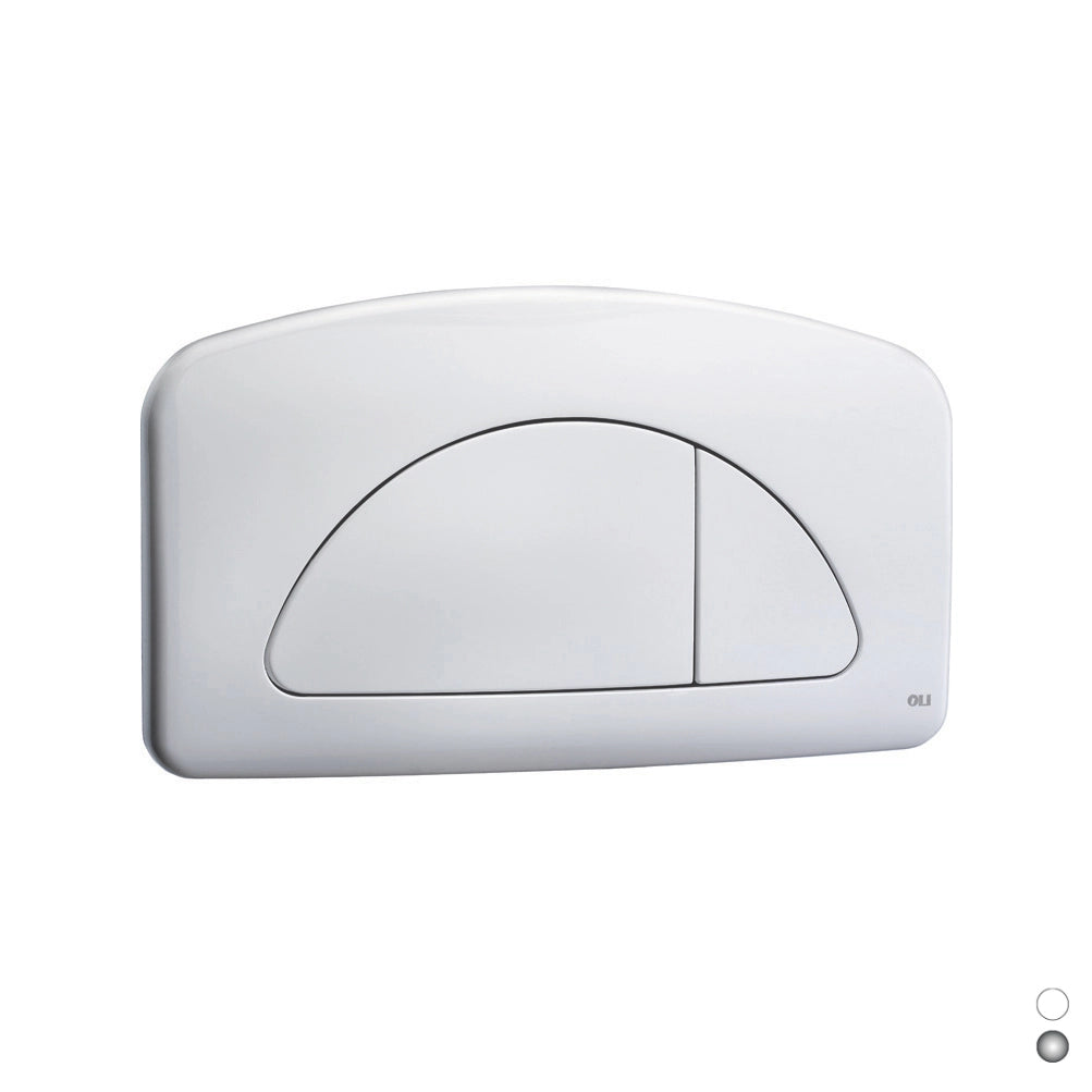 PLACCA DUAL PER CASSETTE DIAMANTE E GIADA- Cromo- OLIVE- pezzi 1