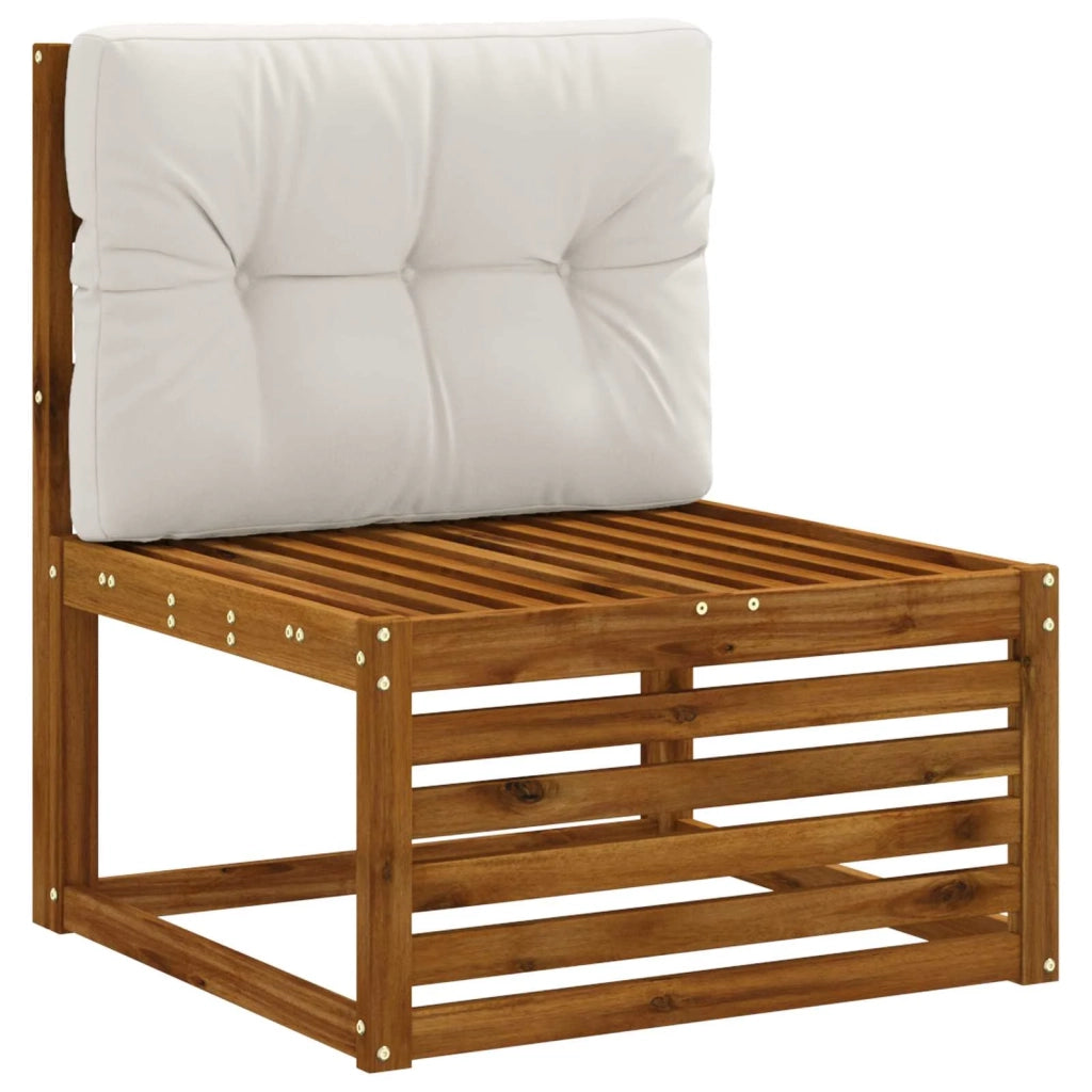 Cuscino per schienale di pallet VIANEN 100% Poliestere Bianco 953425