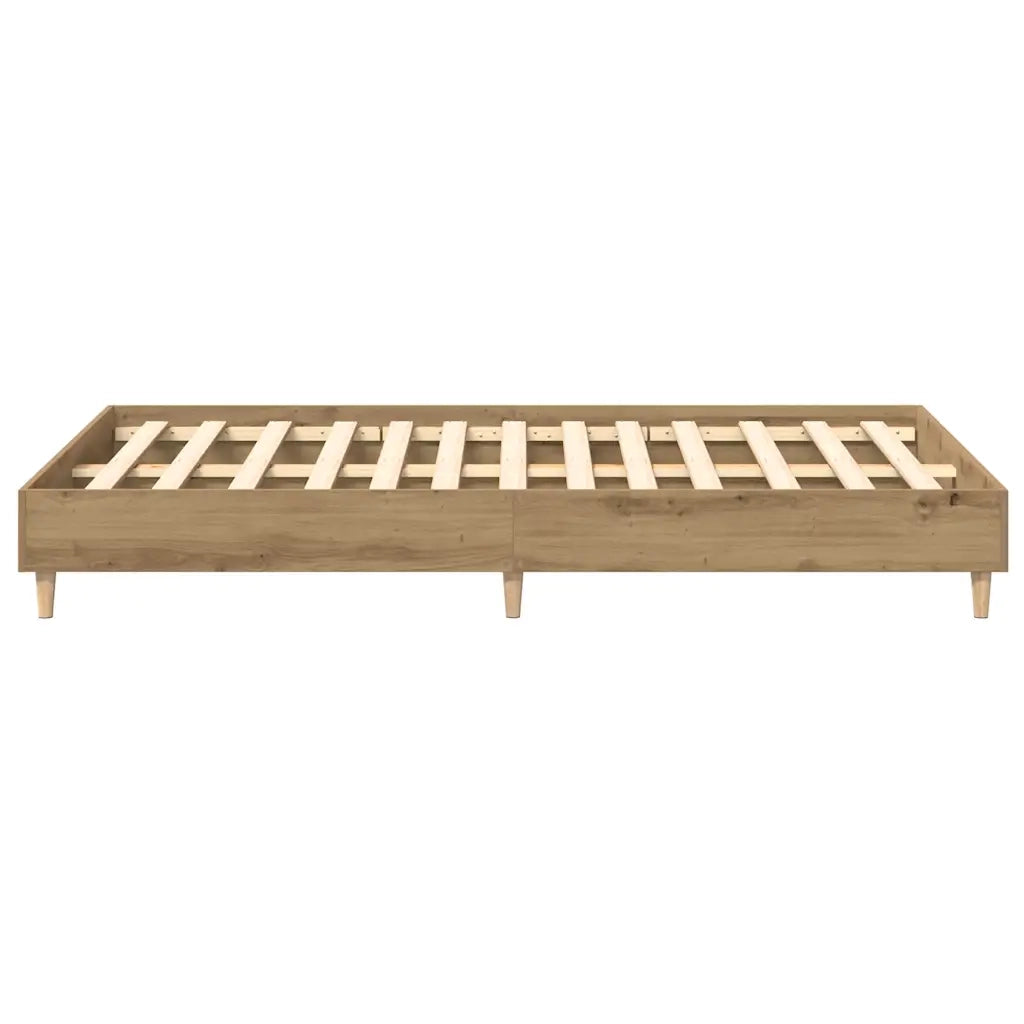 Giroletto senza Materasso Rovere Artigianale 135x190 cm