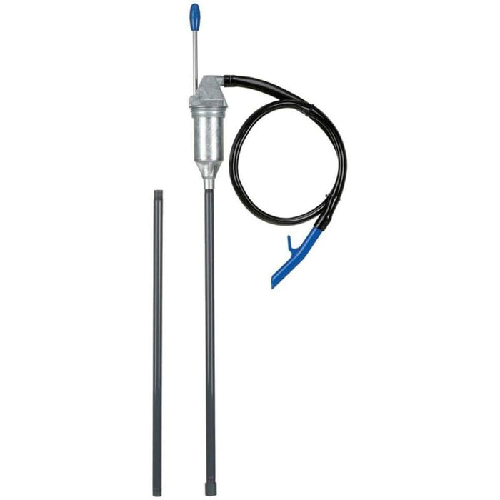 Topex 13 020 pompa manuale per b barili di olio 7 l min