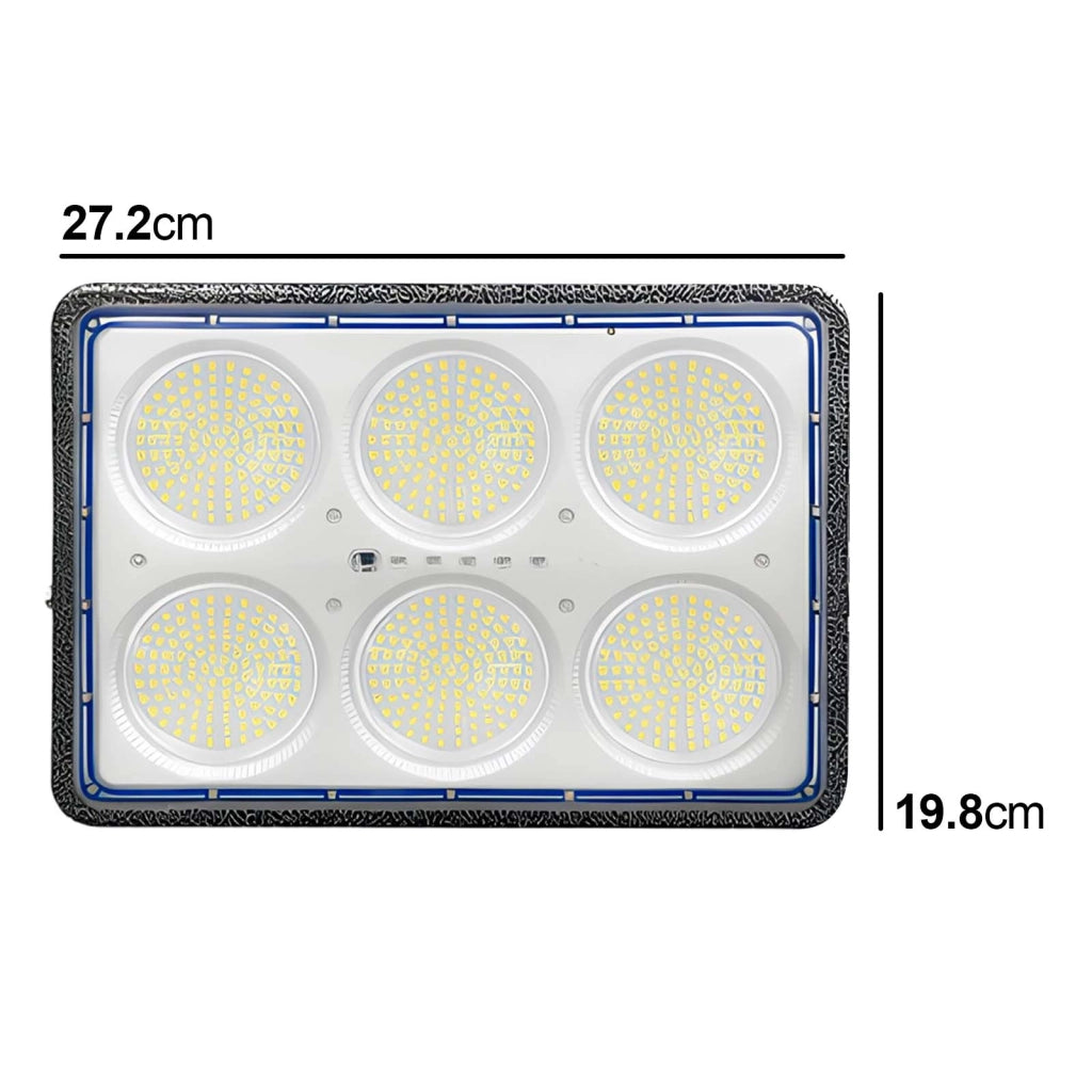 Proiettore Solare LED Esterno 9000K con Rilevamento Automatico Grigio Avizar
