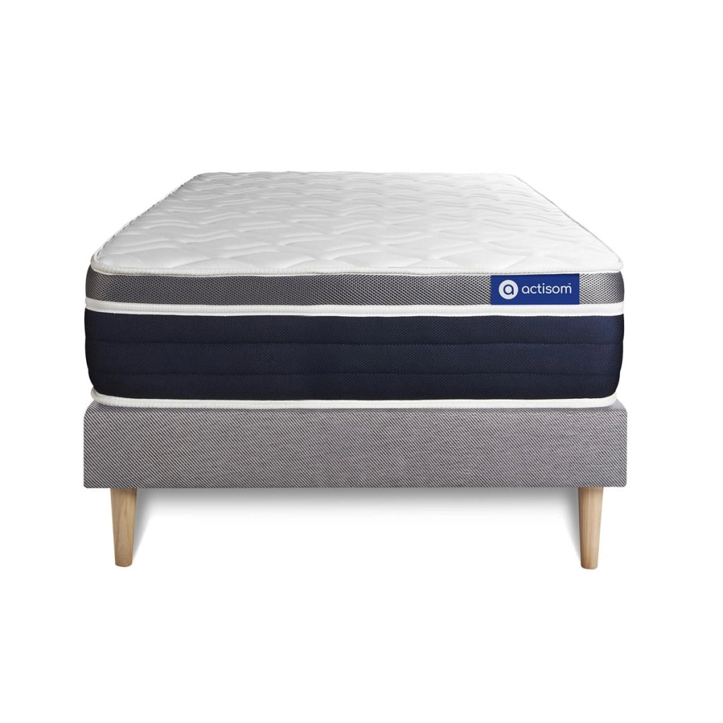 Kit rete e materasso matrimoniale Actimemo confort 80x200cm - Spessore : 26cm- memory foam - Moderatamente rigido