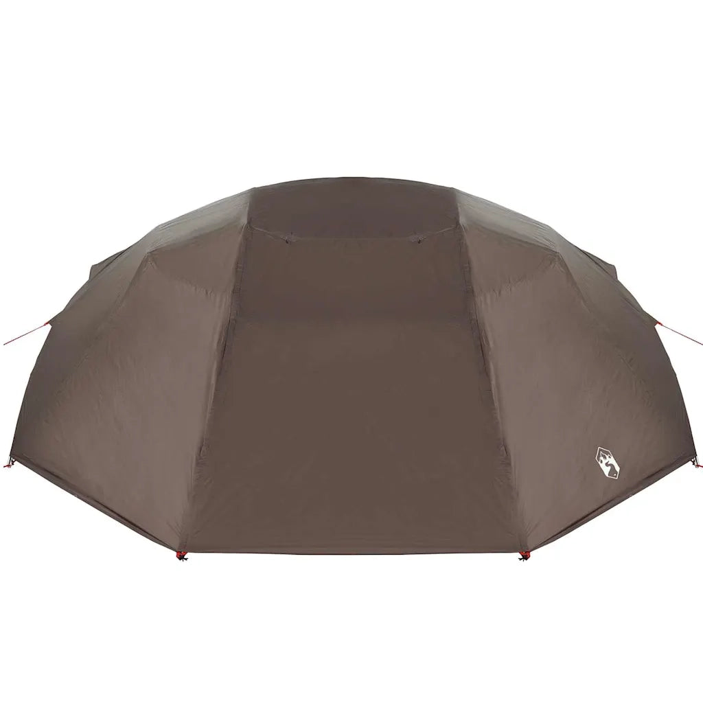 Tenda da pesca con tetto-Tenda da campeggio Marrone 514 x 465 x 187 cm