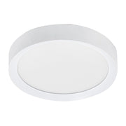 PLATE – Plafoniera LED da Soffitto 40W IP54 CRI90, CCT Switch 2700-3000-4000K, Struttura in Alluminio Bianco - Rossini Illuminazione