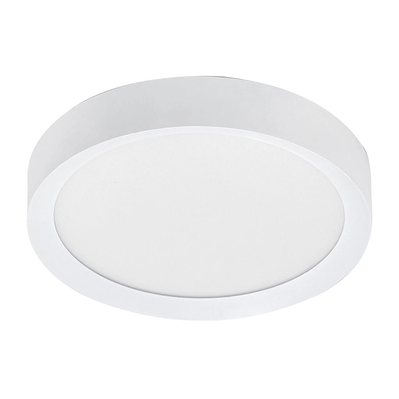 PLATE – Plafoniera LED da Soffitto 40W IP54 CRI90, CCT Switch 2700-3000-4000K, Struttura in Alluminio Bianco - Rossini Illuminazione