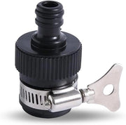 Adattatore universale per rubinetteria - idoneo per rubinetterie con diametro esterno 14-24 mm - viti in acciaio inossidabile - adattatore di rubinetteria - facile da installare - per uso esterno o interno - possibilità di aggiunta di contenuti HTML.