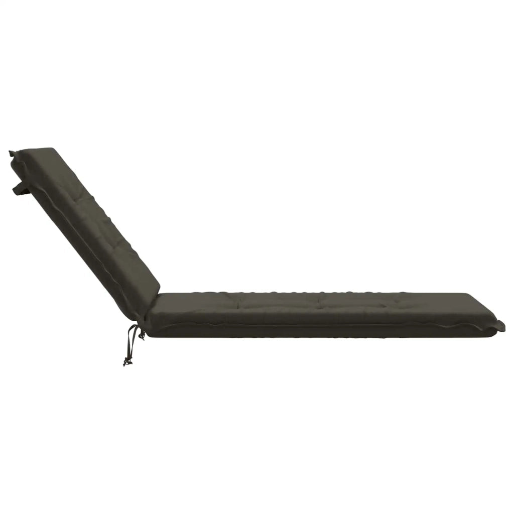 Cuscino per Lettino GEMERT 100% Poliestere Antracite 947378