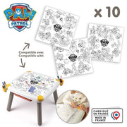 Smoby - Ricarica pagine da colorare per il tavolo creativo dei bambini - 10 fogli da colorare Paw Patrol