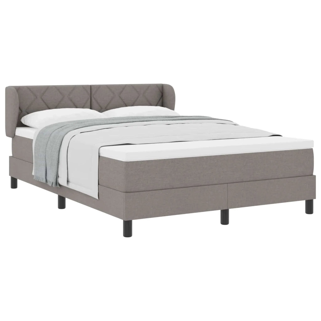 Letto a molle con materasso Talpa 140 x 200 cm Tessuto 3340091
