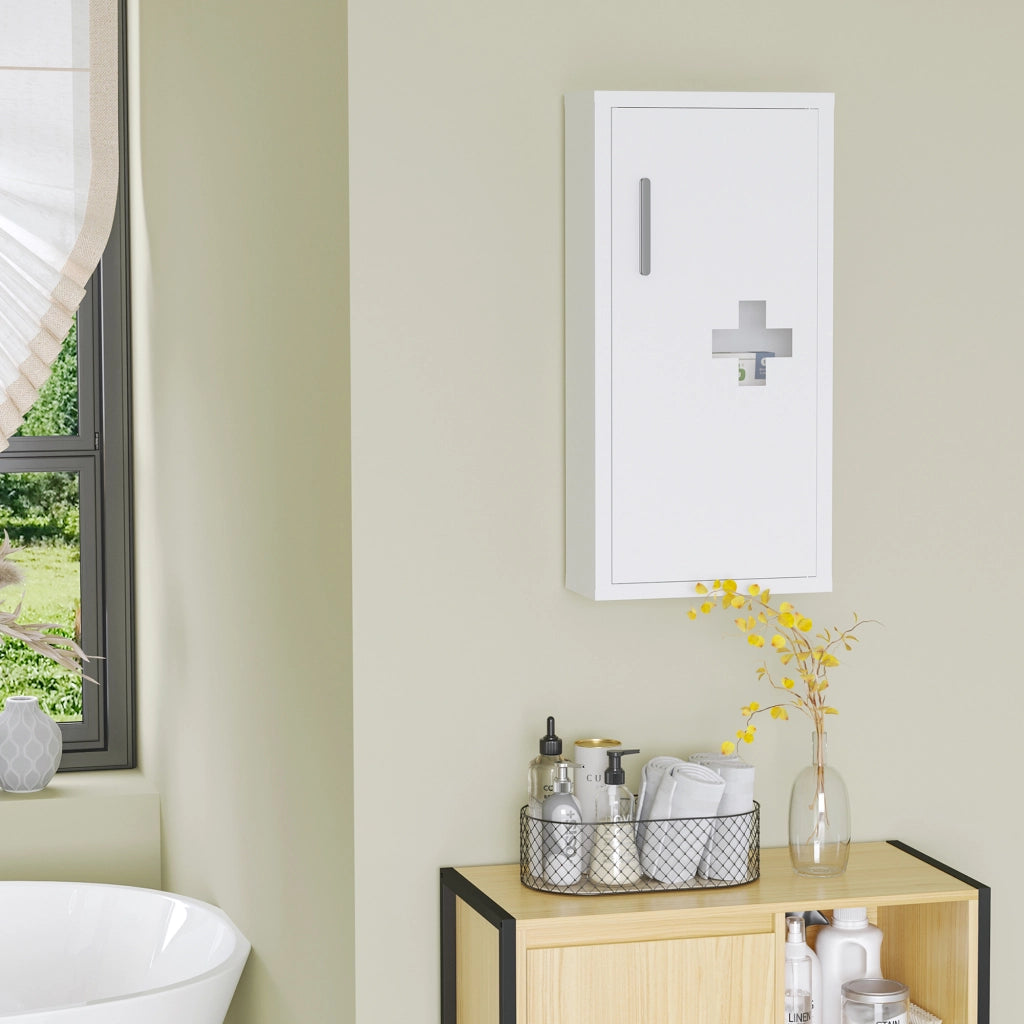 Armadietto Medico ¨C zephmum ¨C Bianco 30x12x60 cm