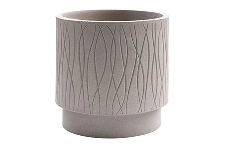 Naturalia Vaso Cilindro 30 Plastecnic Vari Colori Colore: Avana