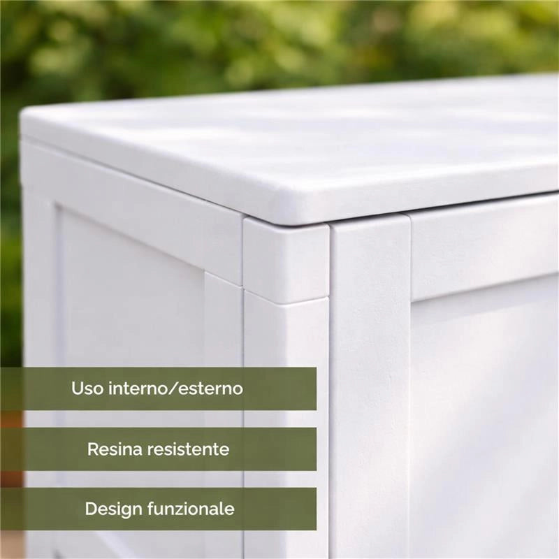 ARMADIO 2 ANTE PANNA 79X43X164 CM CON 2 MODULI E 2 RIPIANI – MOBILE ALTO ORGANIZZAZIONE CASA PER INGRESSO E LAVANDERIA