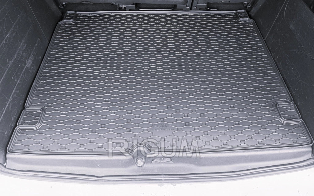 167B-404036 - Tappeto gomma baule per Peugeot Partner II Tepee dal 2008 al 2018, Berlingo Multi Space dal 2008-2018