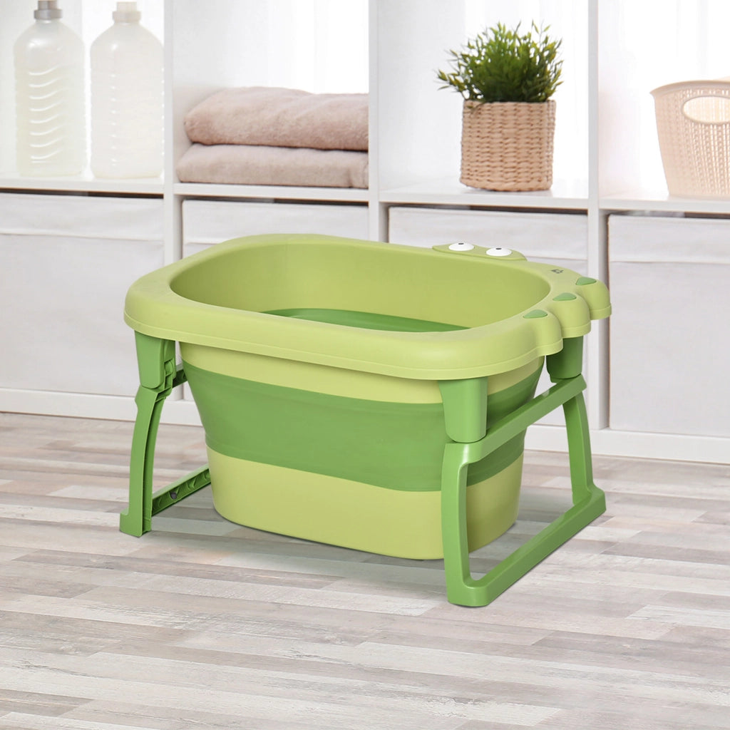 Vasca da bagno per bambini ¨C zephmum ¨C verde 75.3x55.4x43 cm