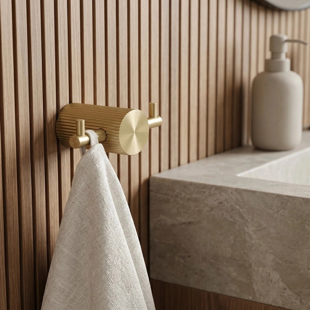 Appendino Da Bagno 64104a Solo Brush Gold