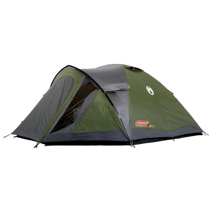 Coleman 2176904 Darwin 3 Plus Tenda da Campeggio a Cupola 3 Persone 5,6 m² colonna d'acqua 3000 mm 4,9 Kg colore Grigio