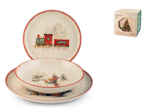 Servizio 18 pezzi tavola Nordic Santa expres