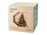 Servizio 18 pezzi tavola Nordic Santa expres