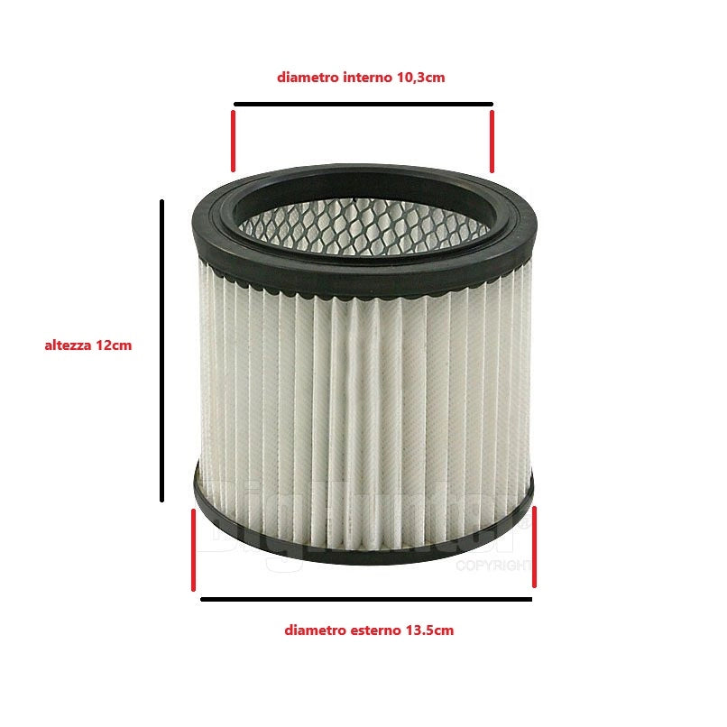 Valex FILTRO LAVABILE ASPIRACENERE CINDER 602/603/1003