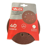 DISCO ABR.C/VELCR.125 g. 40 C/FORI