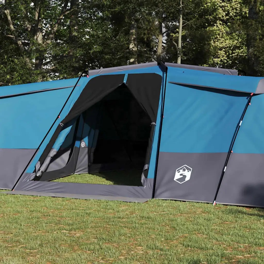 Tenda Familiare con tetto Blu 833 x 585 x 216 cm taffet¨¤