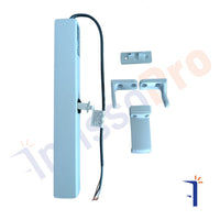 3A90012 ATTUATORE A CATENA C15 230V - 300 N PER FINESTRE VASISTAS E LUCERNARI COLORE GRIGIO. TOPP