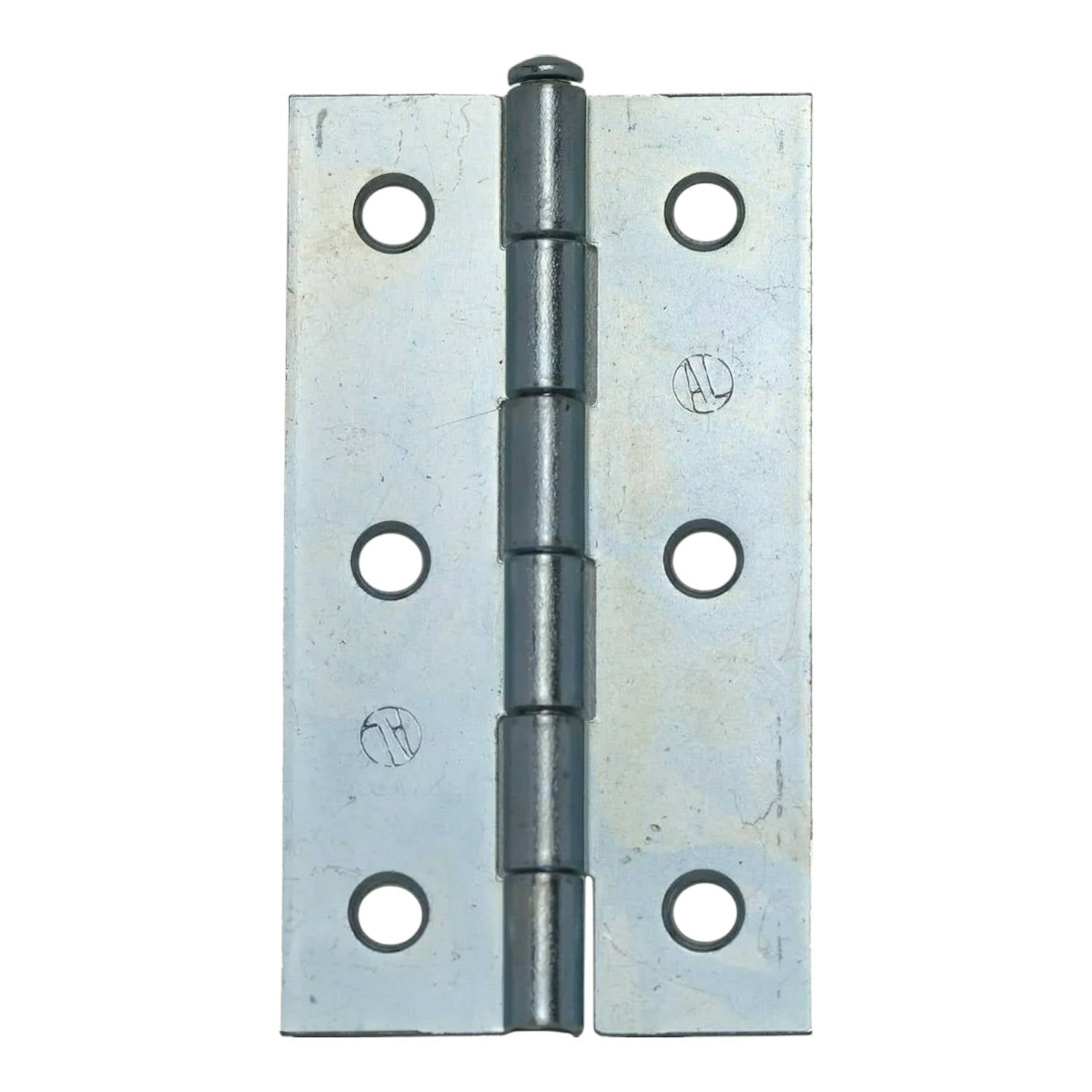 CERNIERA LEGGERA ZINCATA 60 MM 2 PEZZI