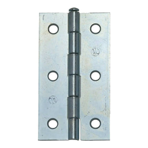 CERNIERA LEGGERA ZINCATA 60 MM 2 PEZZI