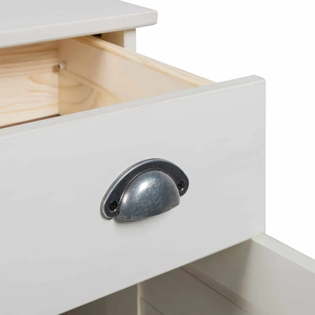 Set di mobili per il bagno VIGO 2 pcs Bianco e Bianco Antico 3328542