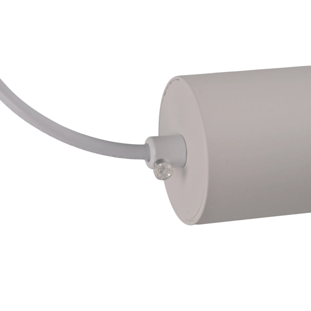 Kit binario 1m 3 pendenti GU10 bianco oro Maribel Polux