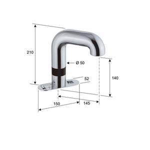 Sensor - rubinetto elettronico con basetta