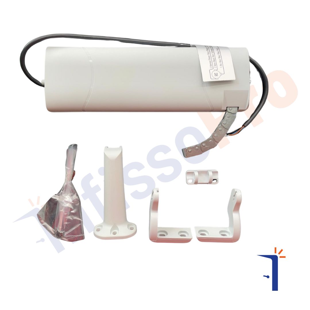 Attuatore a catena smart per vasistas 230v colore bianco ral 9010. F.lli Comunello msmart20h0w00