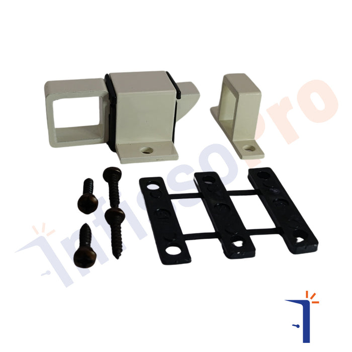 C177-B CRICCHETTO ALLUMINIO COLORE BIANCO AVORIO RAL 1013. NUOVA DALBAMA