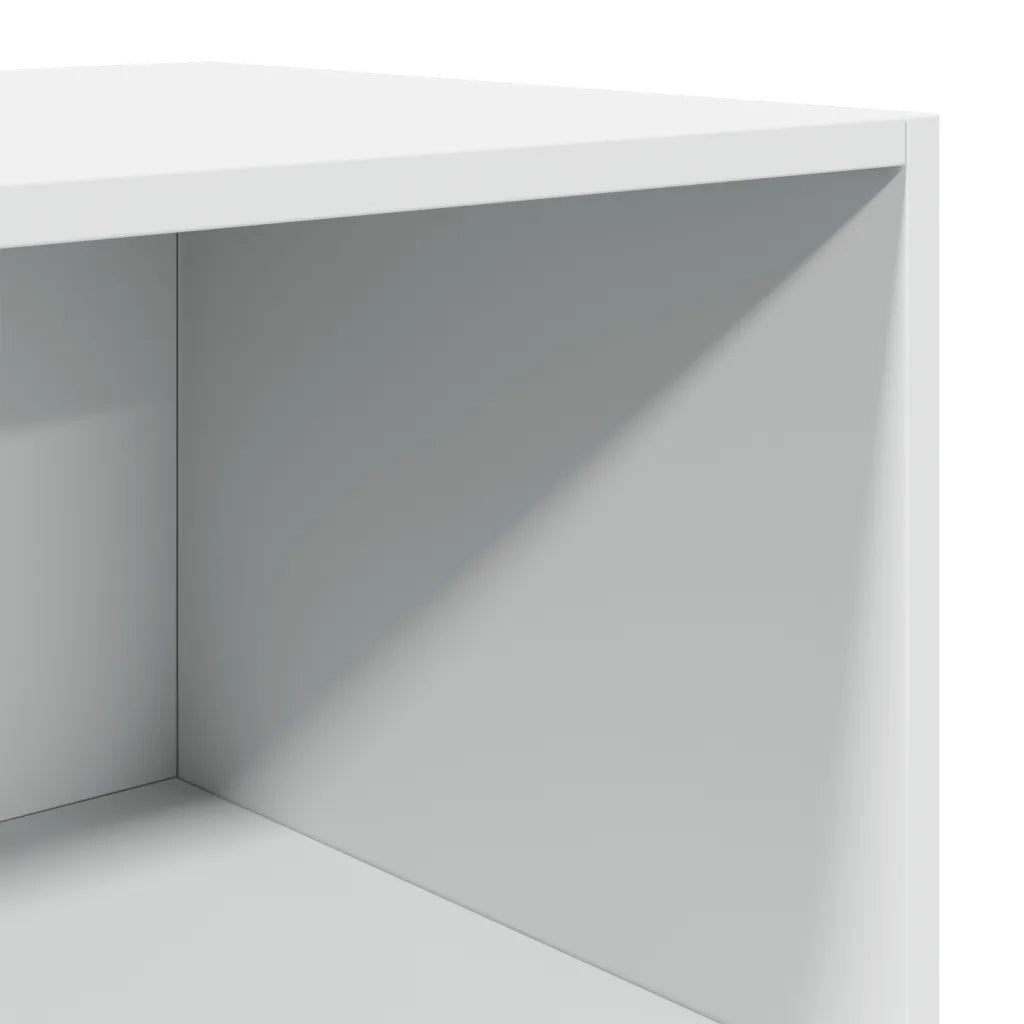 Credenza | Madia | Buffet da pranzo | Armadio da pranzo Bianca 40x41x185cm in Legno Multistrato