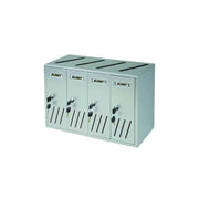 Casellari Postali Blinky alu-Silver C4 4-Box 42X17,5X30